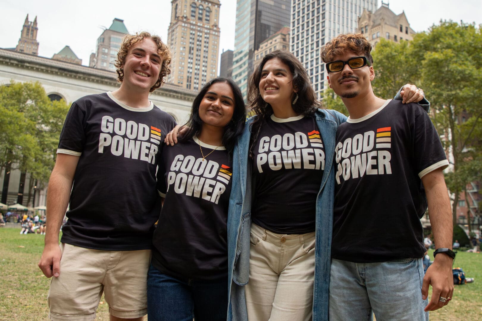 GoodPower Youth Advisory Board members at Climate Week